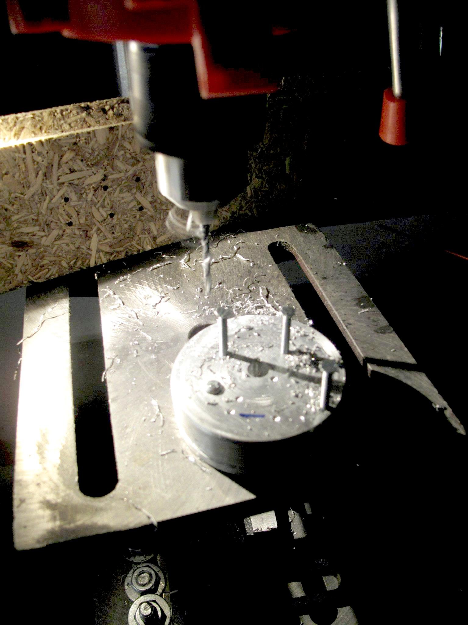 Drilling mounting holes