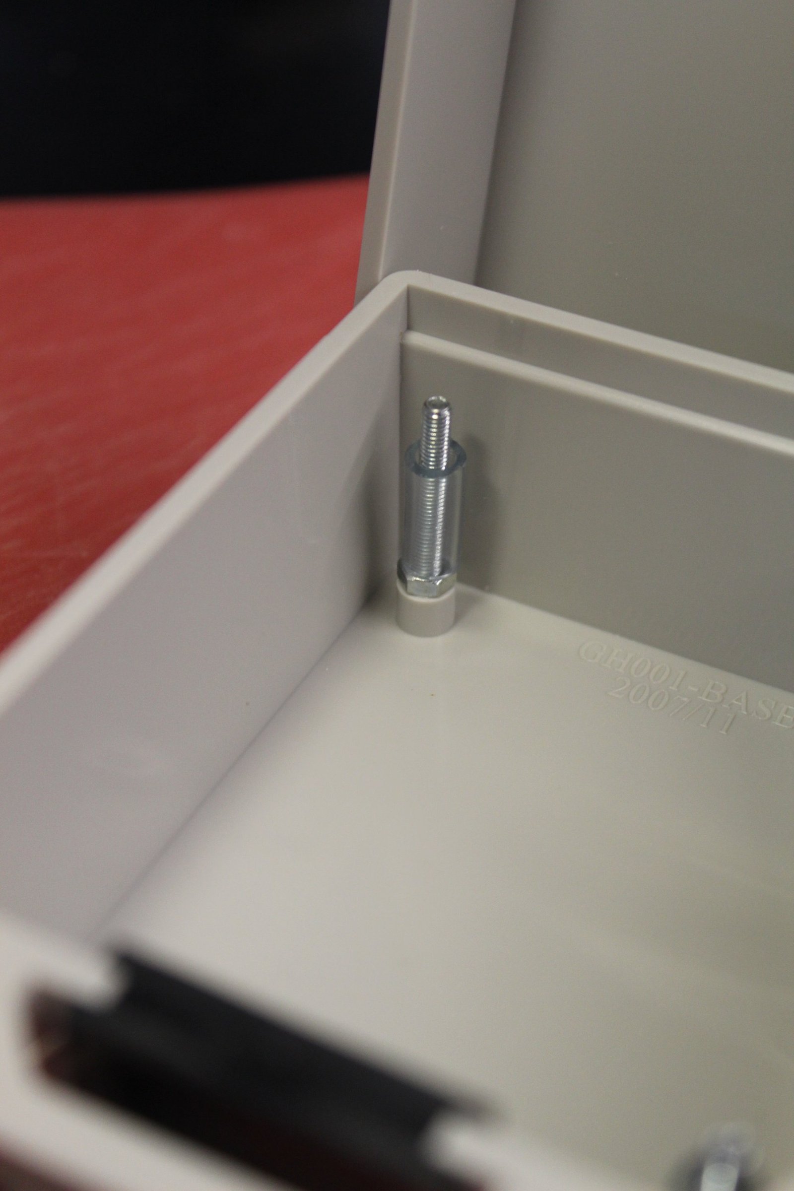 Standoff from plastic tubing